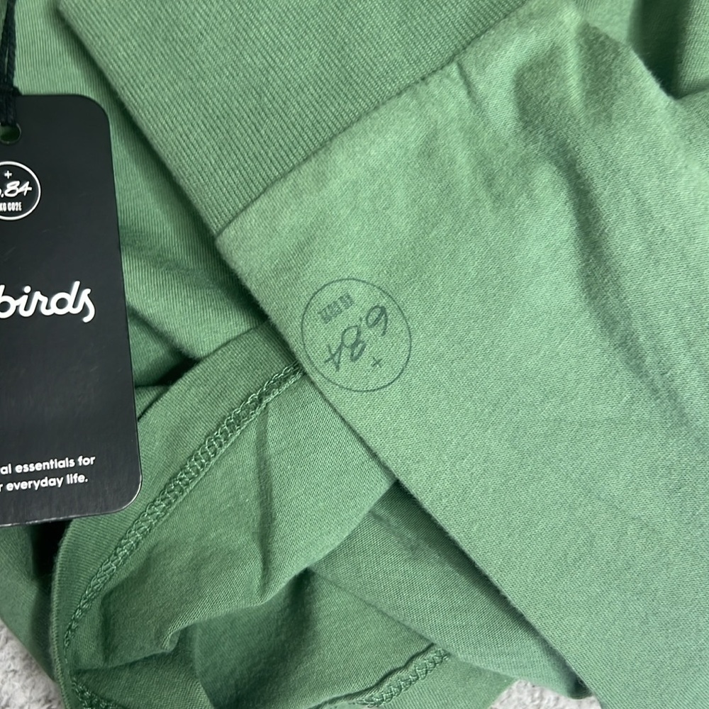 NWT allbirds Cotton Long Sleeve Tee Hazy Cargo - NWT - Picture 6 of 10